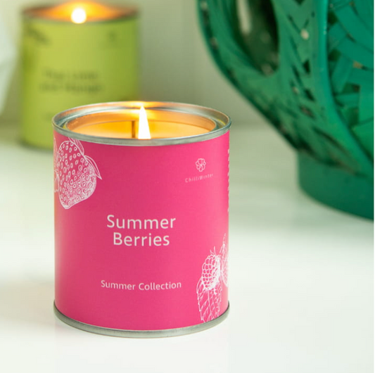 Summer Berries Soy Wax Candle