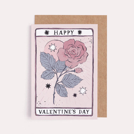 Rose Valentine's Day Greeting Card
