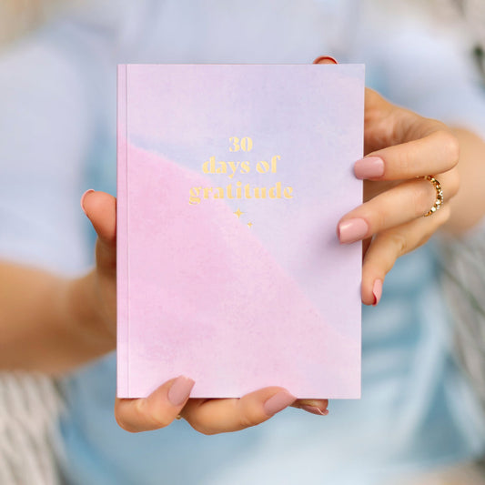 30 Days of Gratitude Notebook