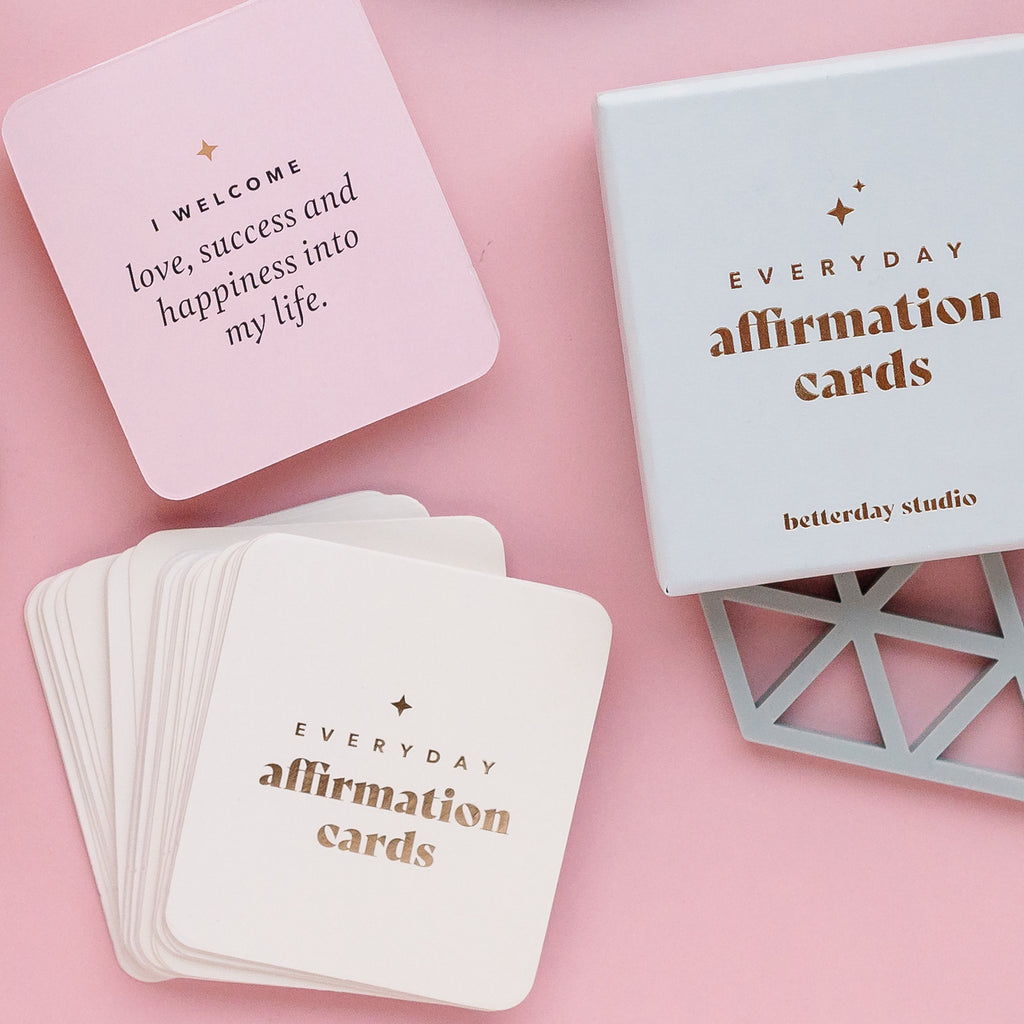 Everyday Affirmation Cards I Self Love Affirmations