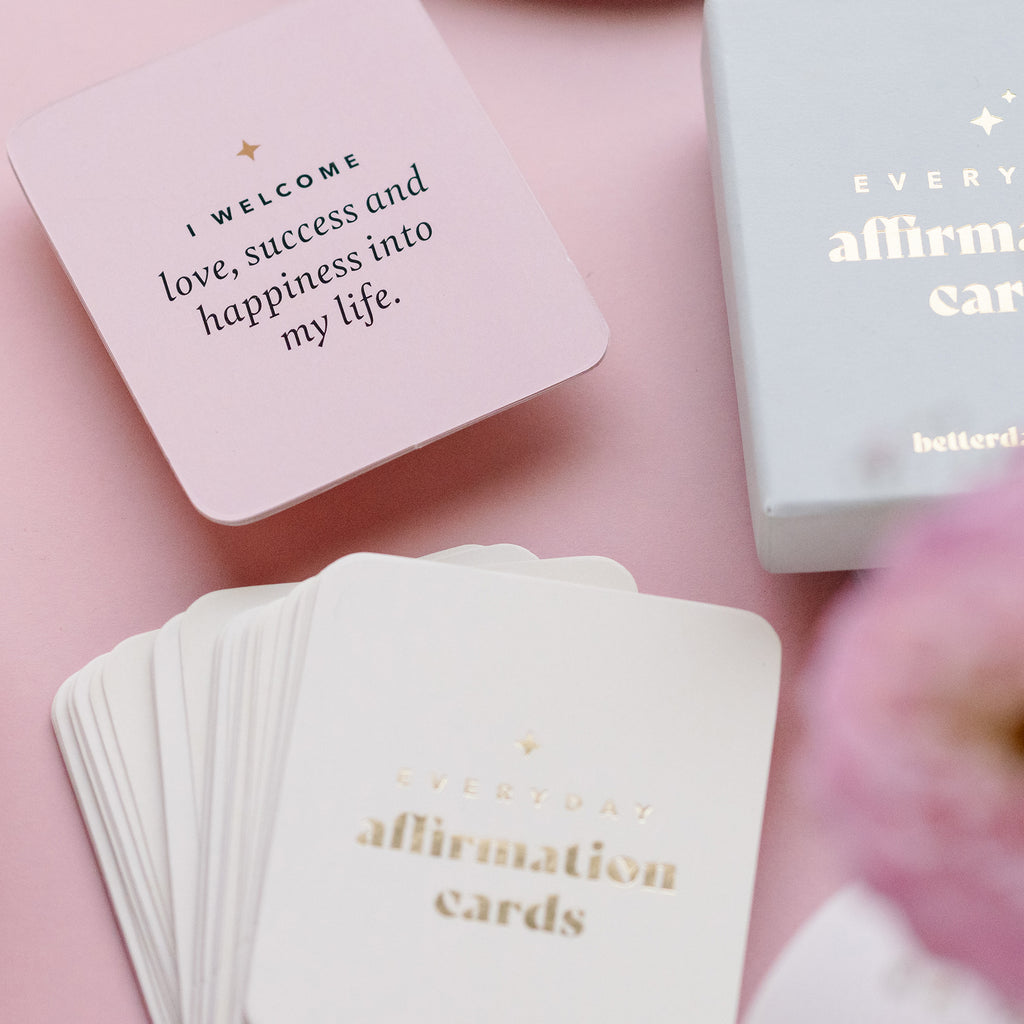 Everyday Affirmation Cards I Self Love Affirmations