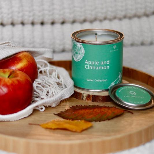 Apple & Cinnamon Soy Wax Candle