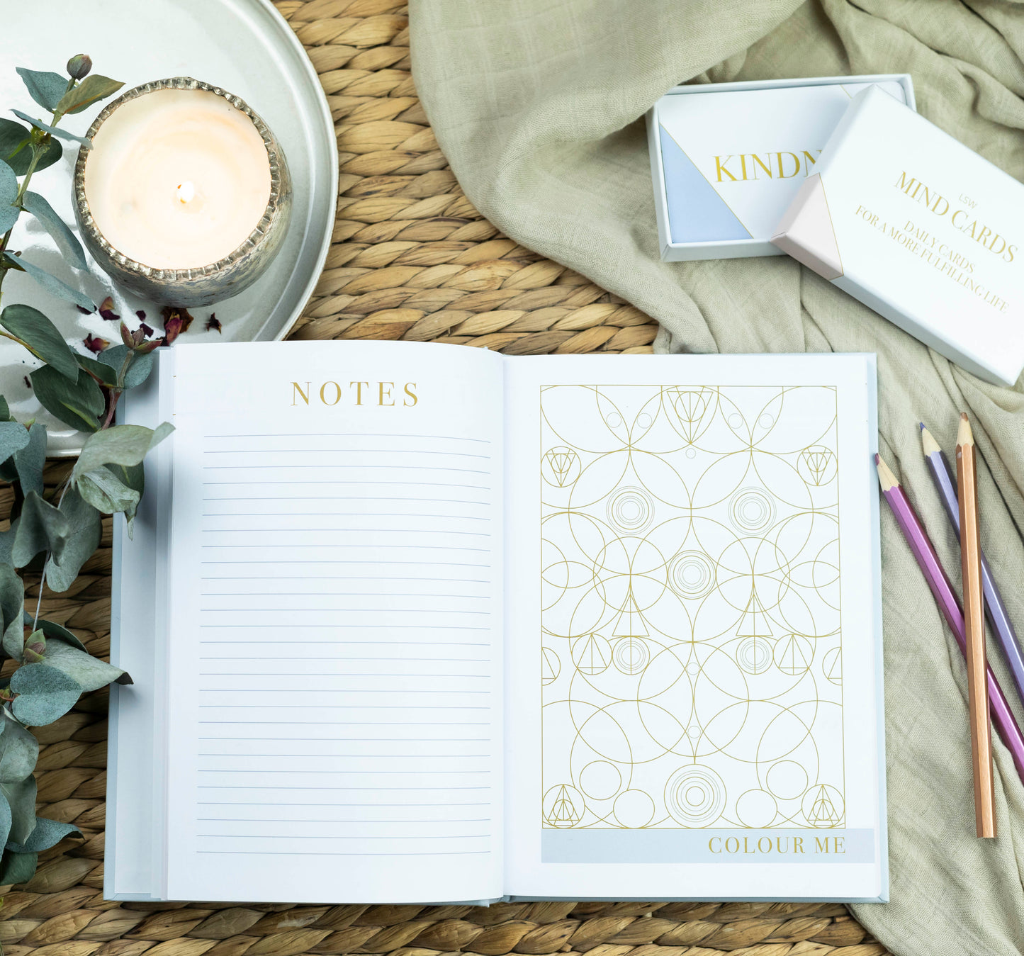 mind notes l daily wellbeing journal