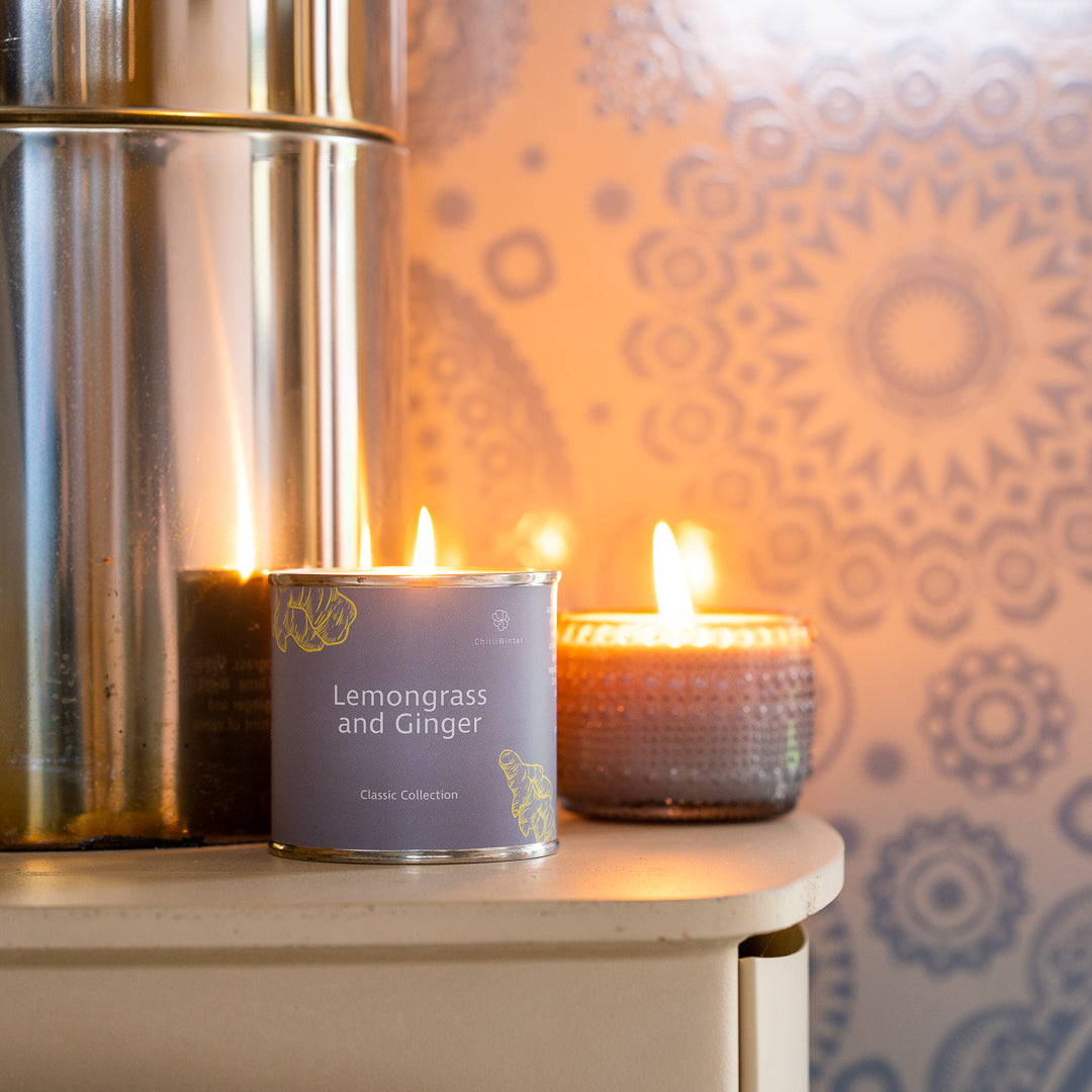 Lemongrass & Ginger - Soy Wax Candle