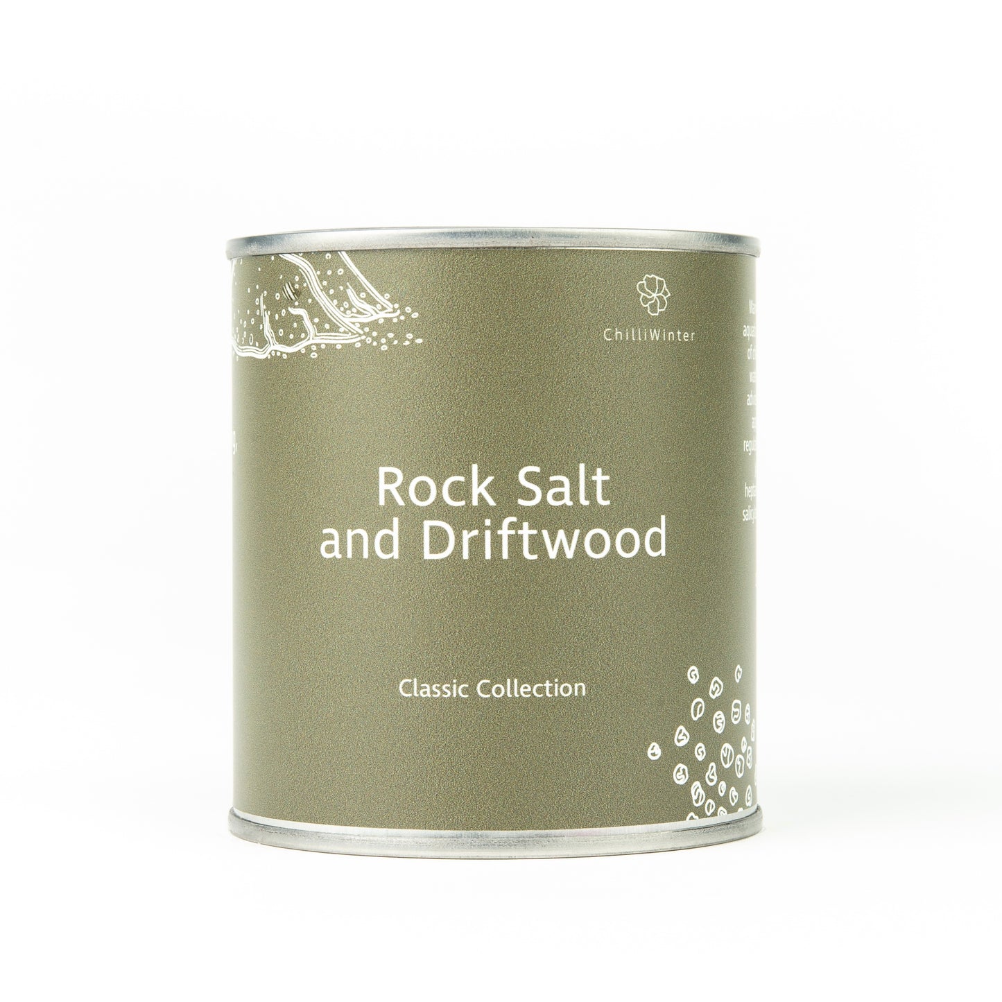 Rock Salt & Driftwood l Vegan & Handmade with Soy Wax