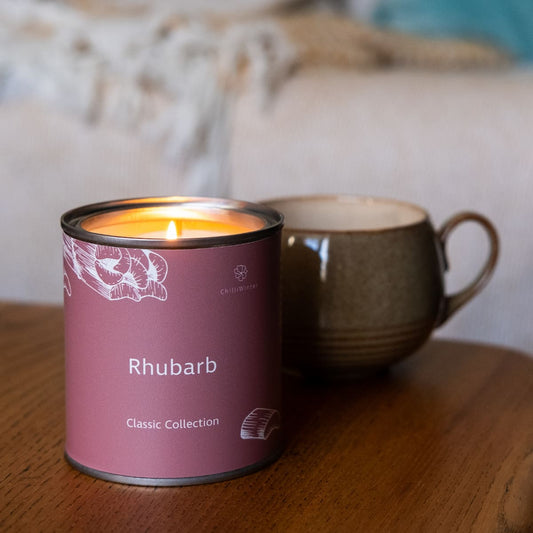 Rhubarb Fragranced Candle